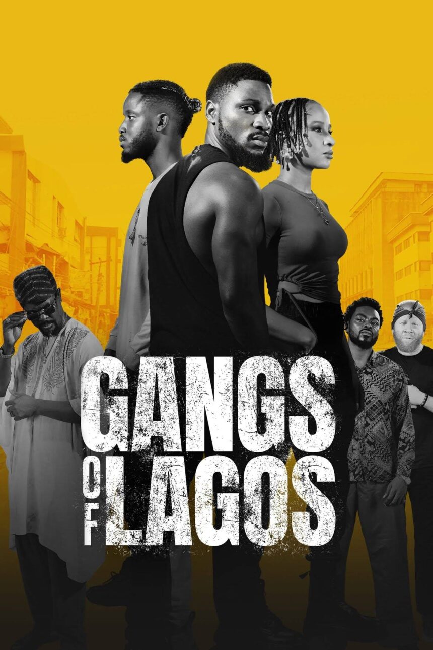 The “Gangs of Lagos” cast members Adesua Etomi-Wellington, Tobi Bakre ...